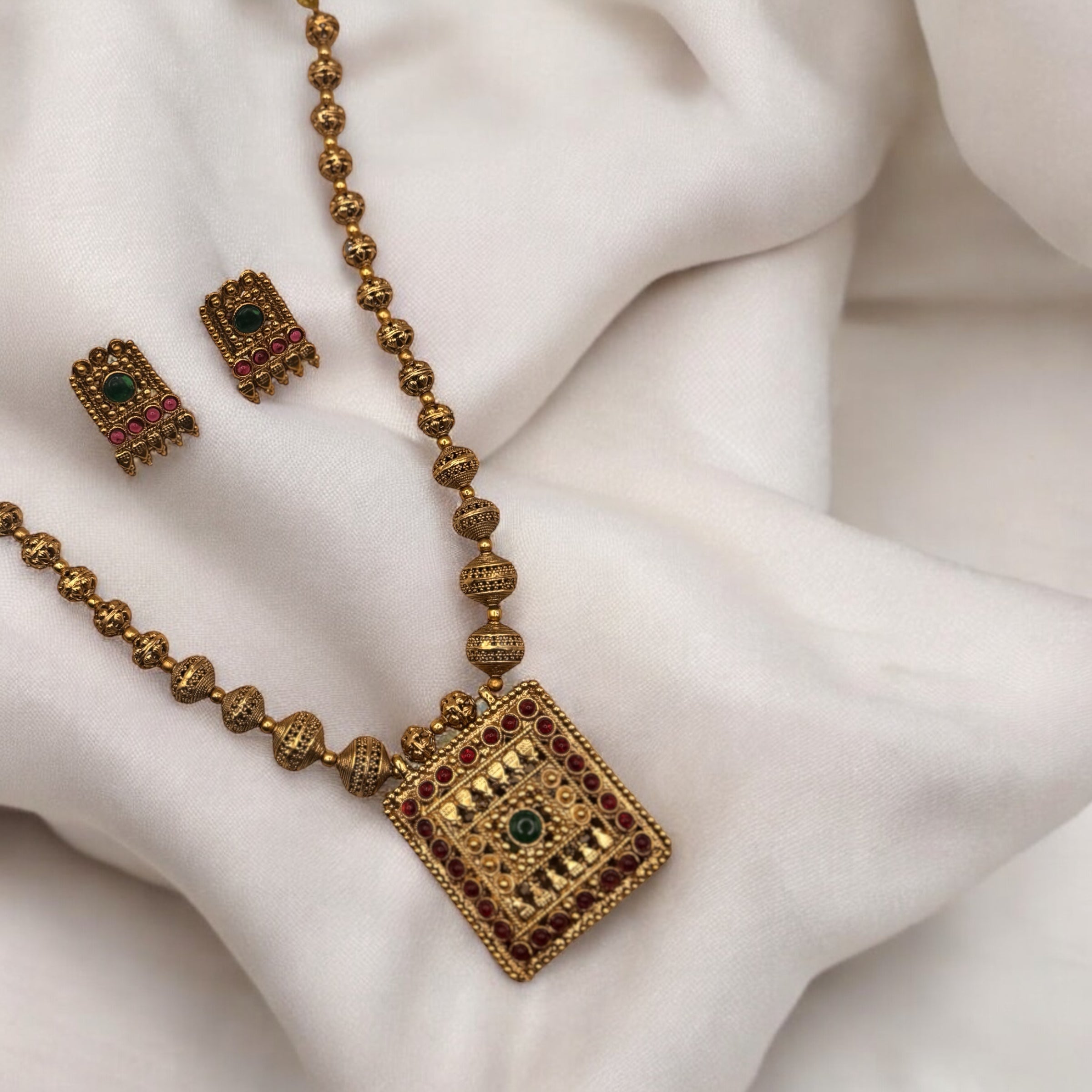 Reversible Temple Necklace