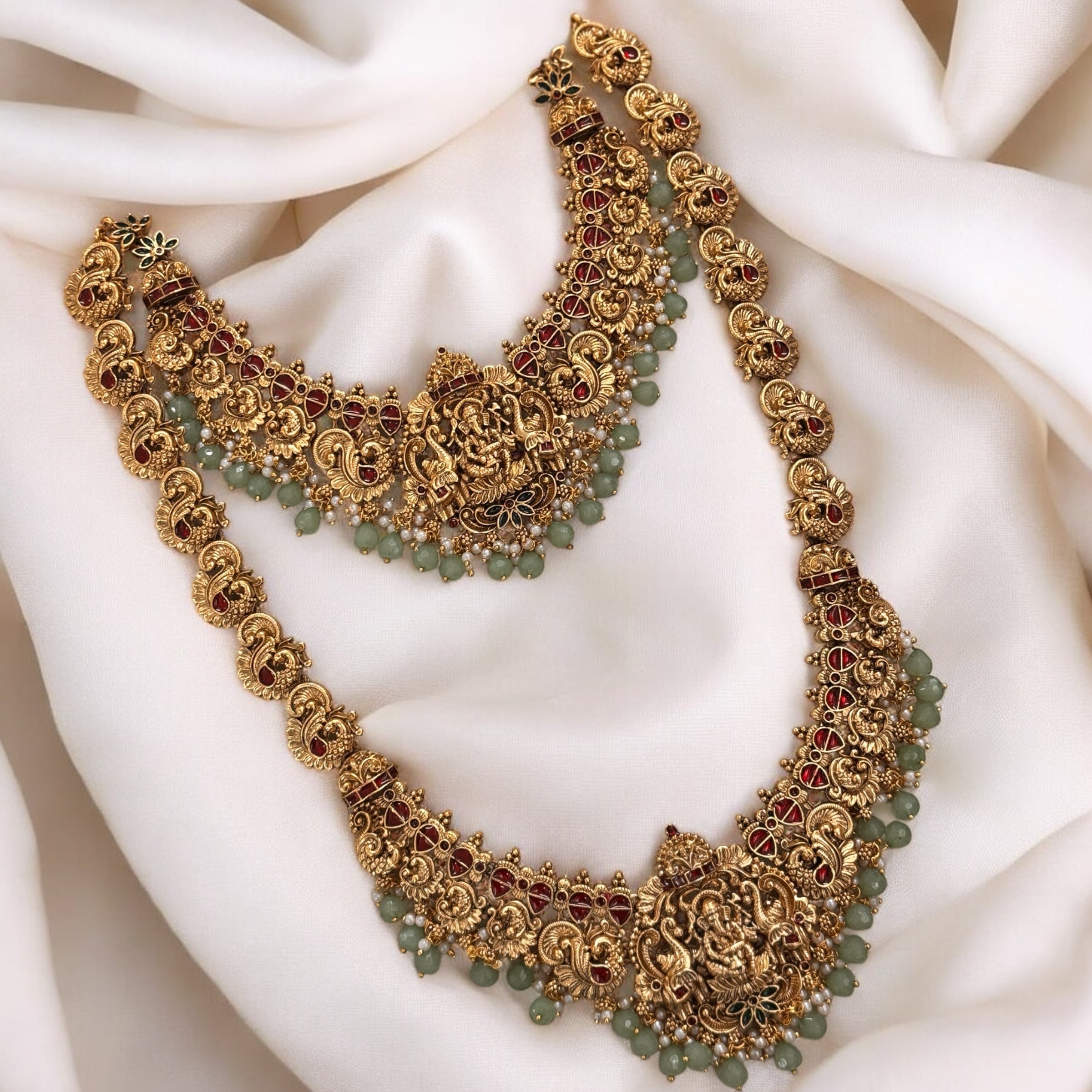Ganpati Combo Necklace