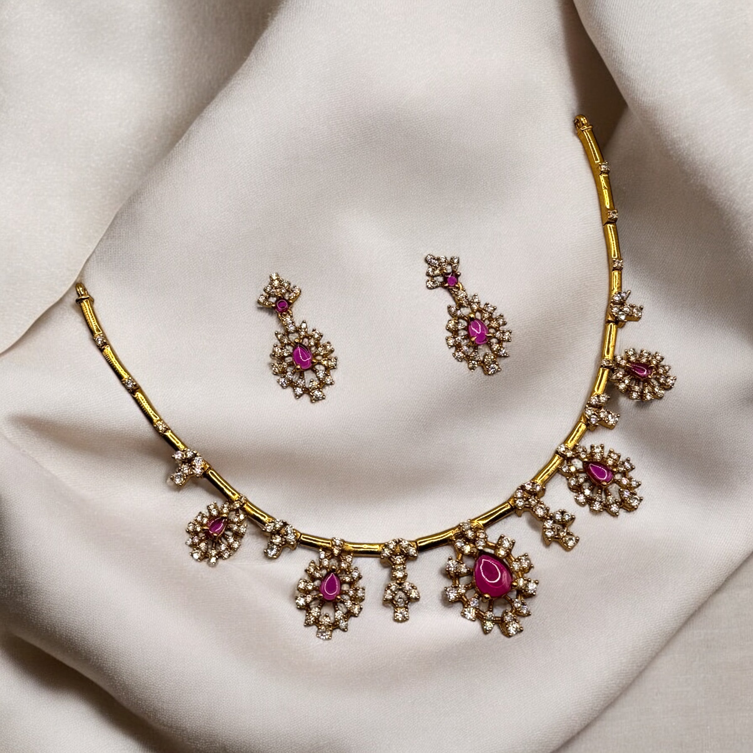 Crimson Charm Necklace