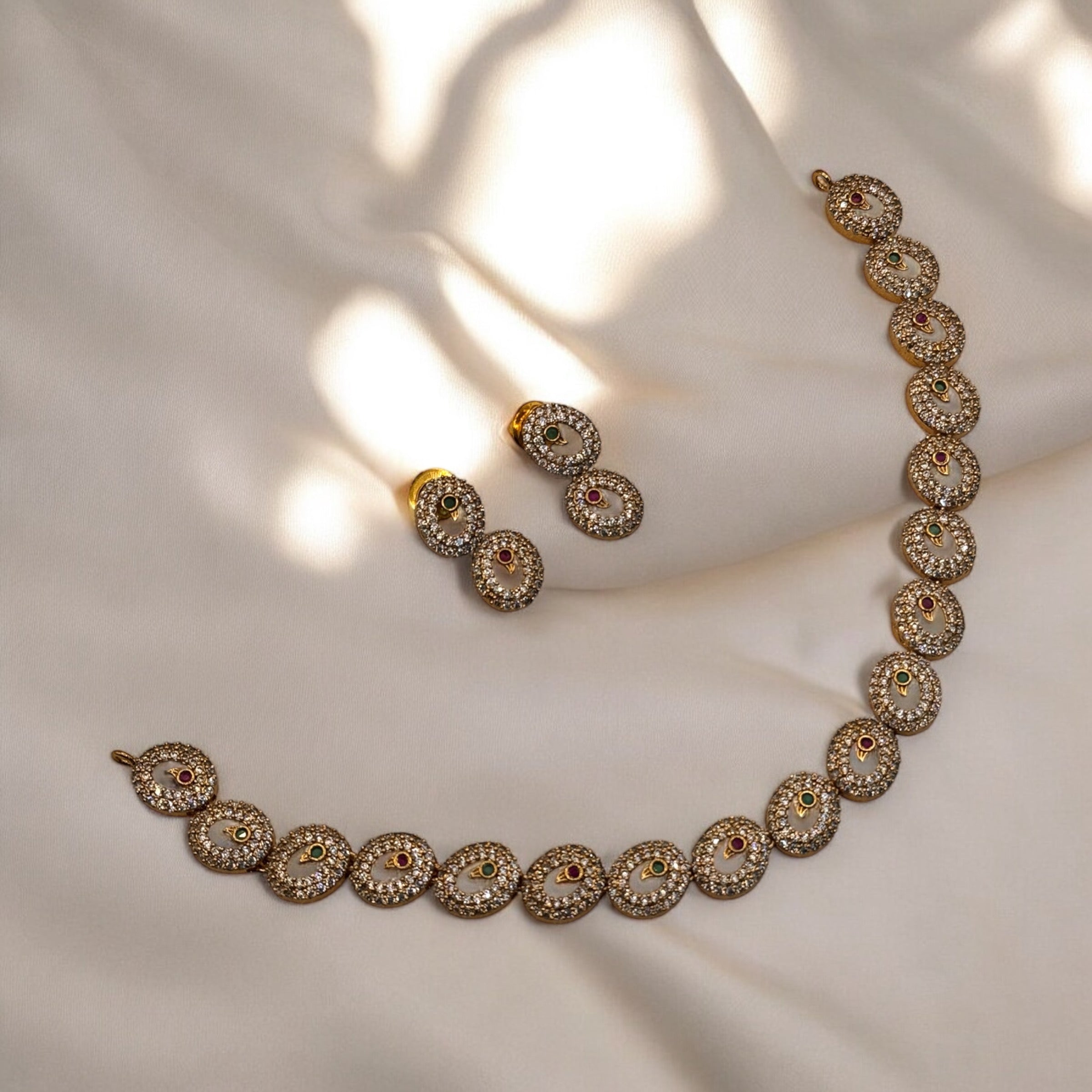 AD South Indian Necklace