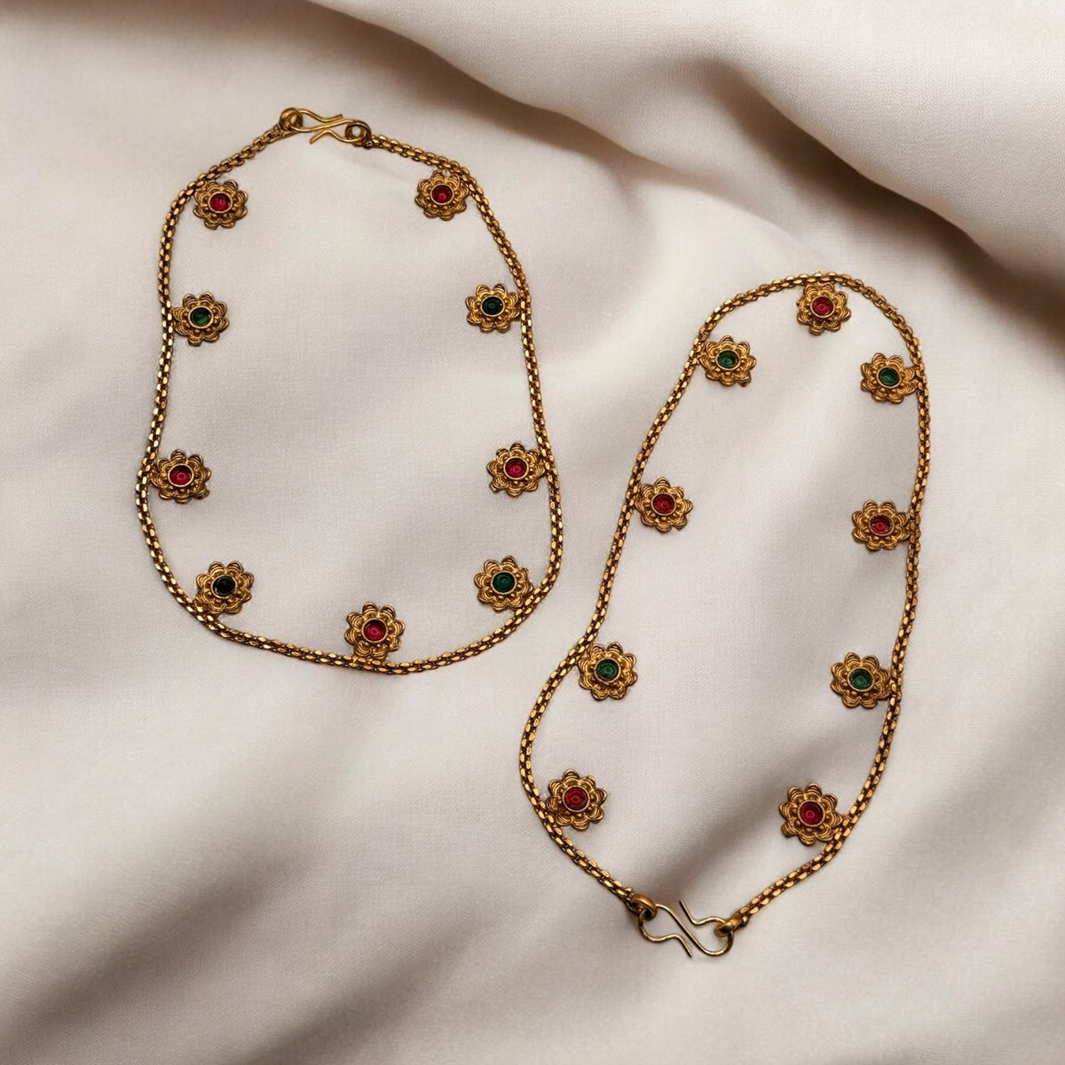 Flower Anklet