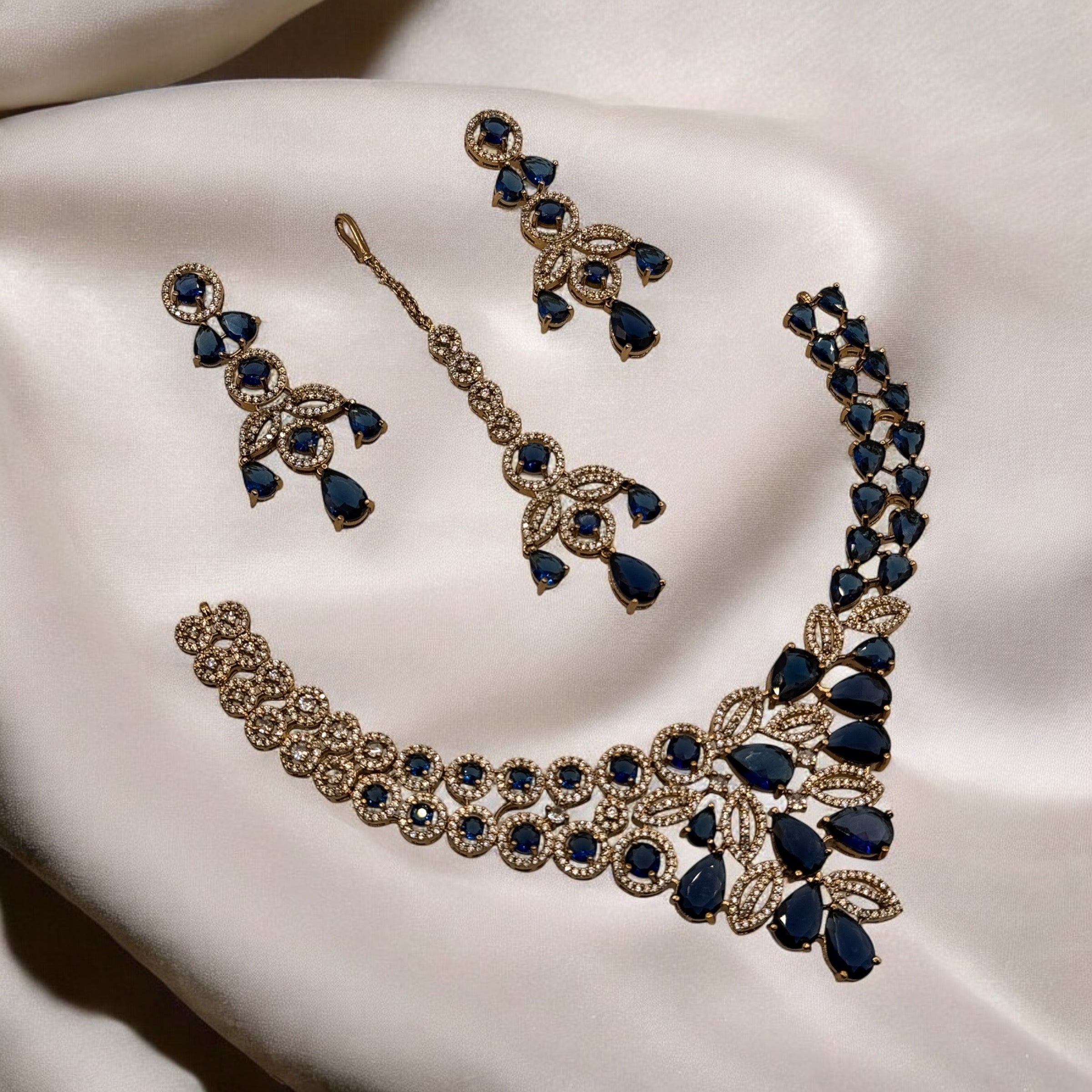 Sapphire Victorian Necklace