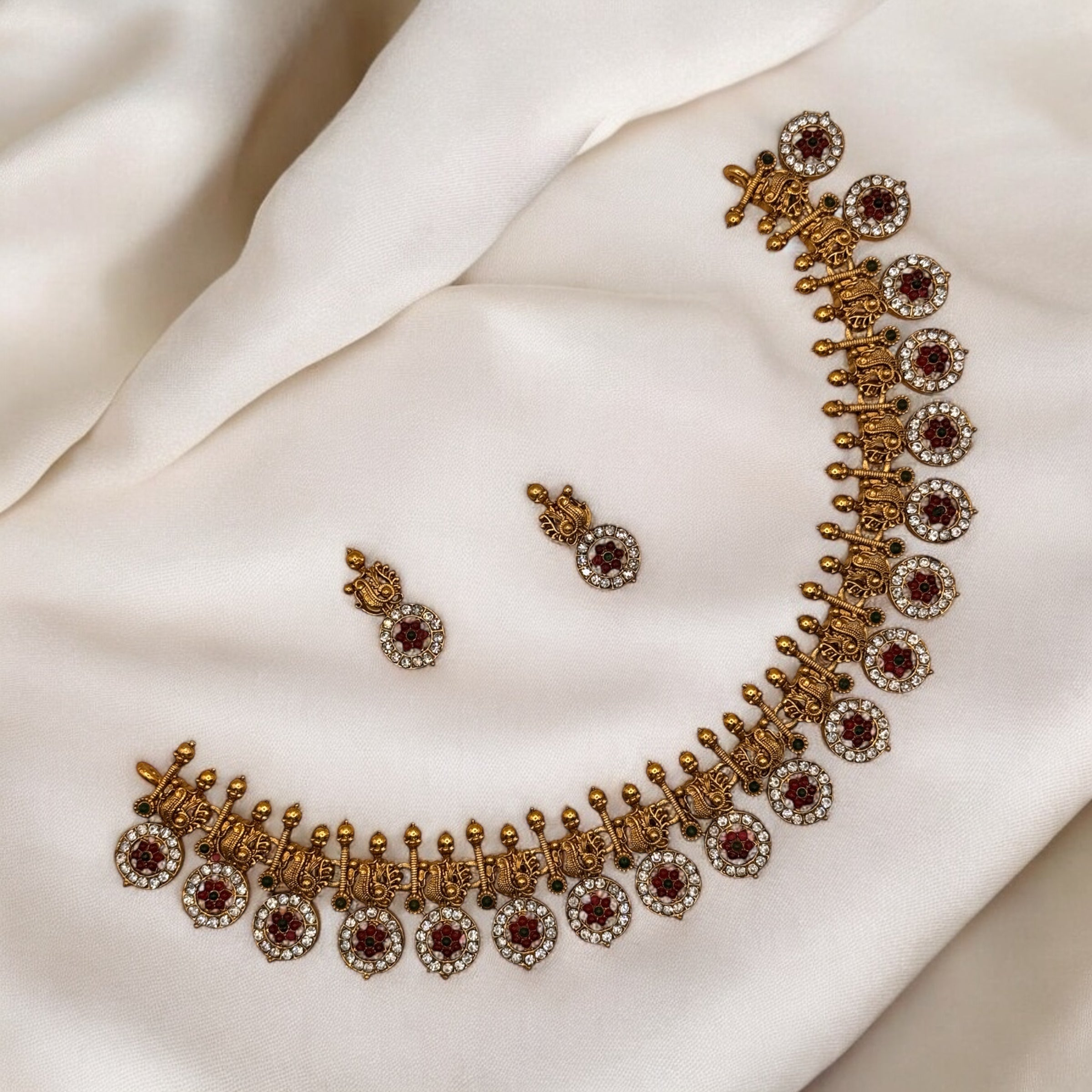 Ruby Charm Necklace