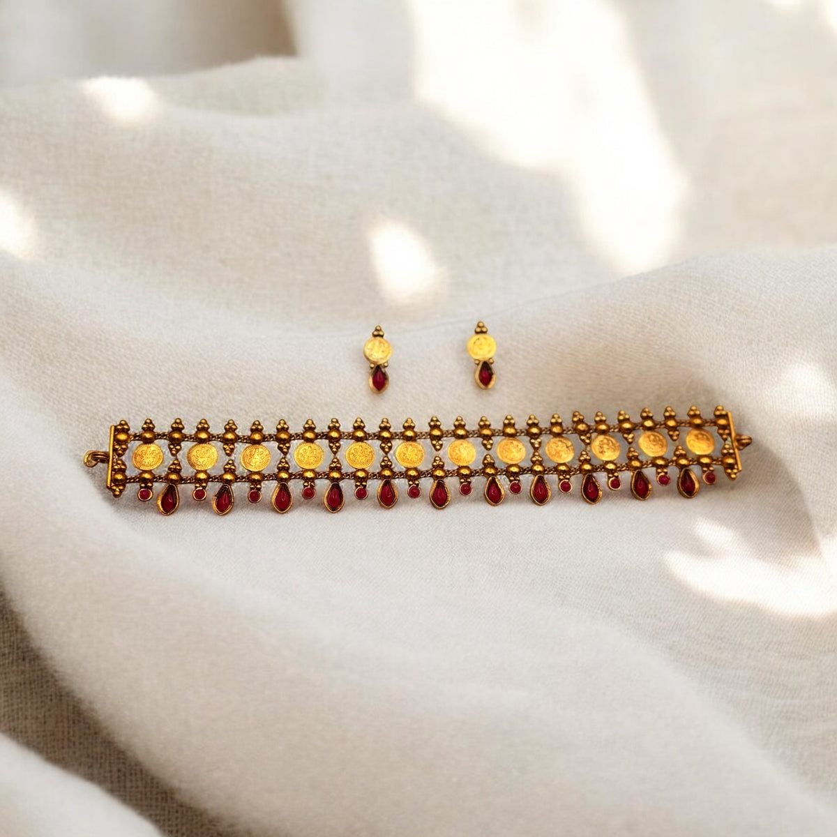 Temple Coin Adornment Necklaces
