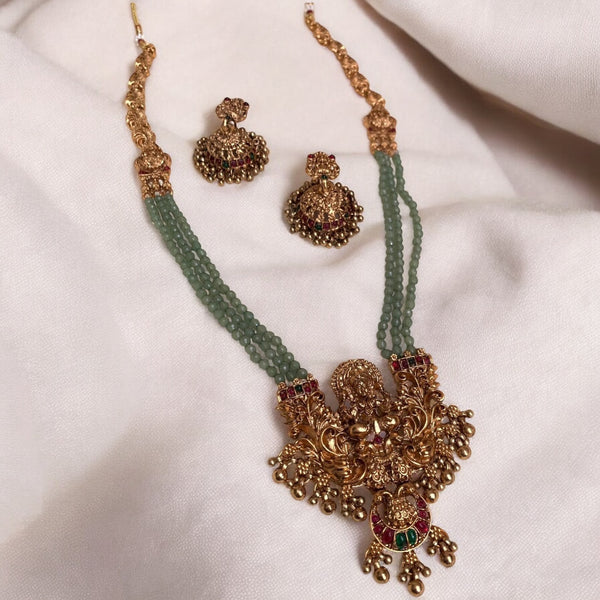 Lakshmi Antique Temple Necklace