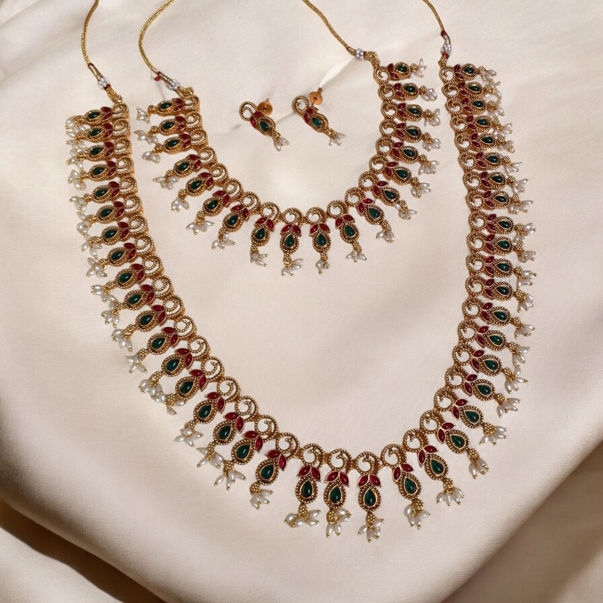 Mayura Vali Combo Necklace
