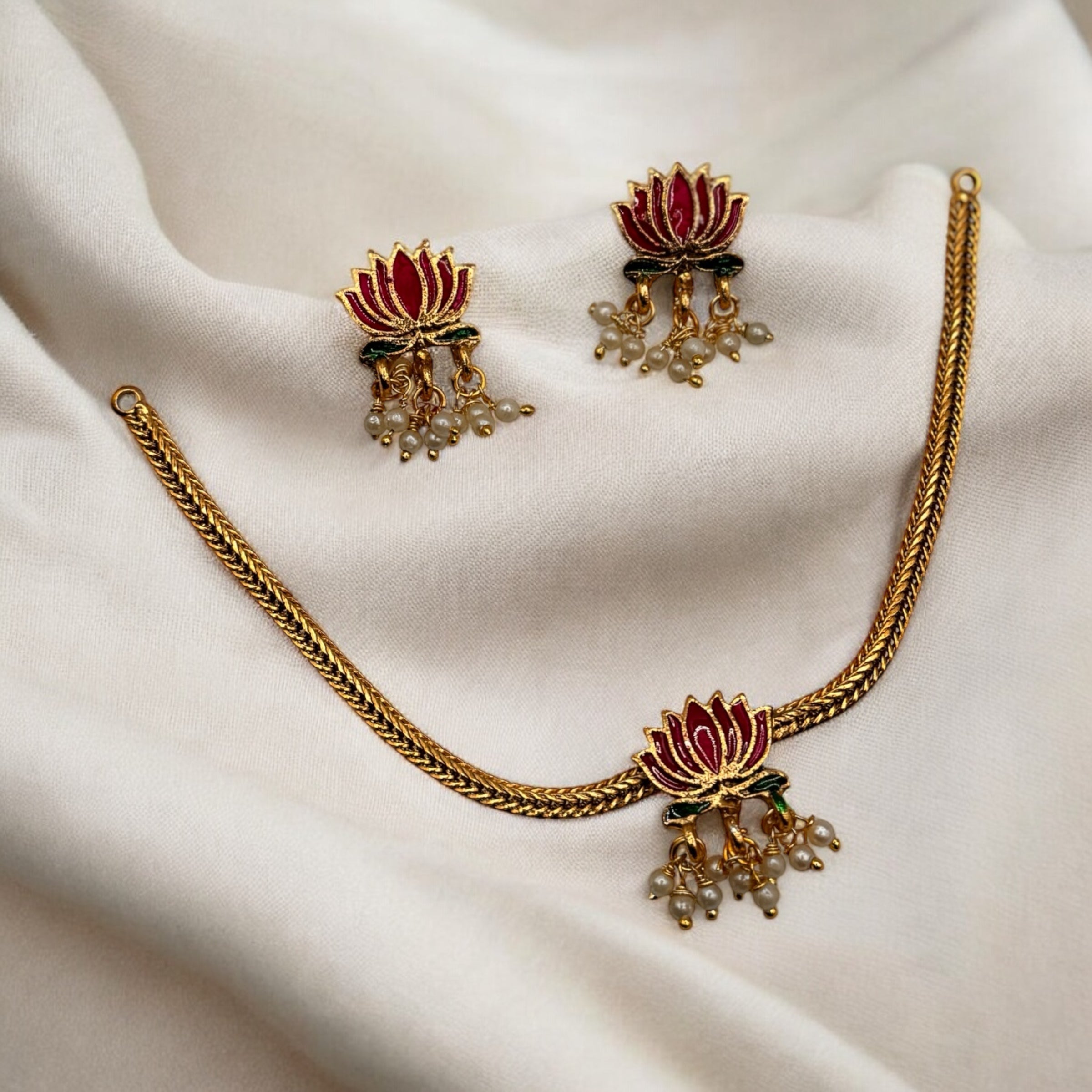 Lotus Necklace