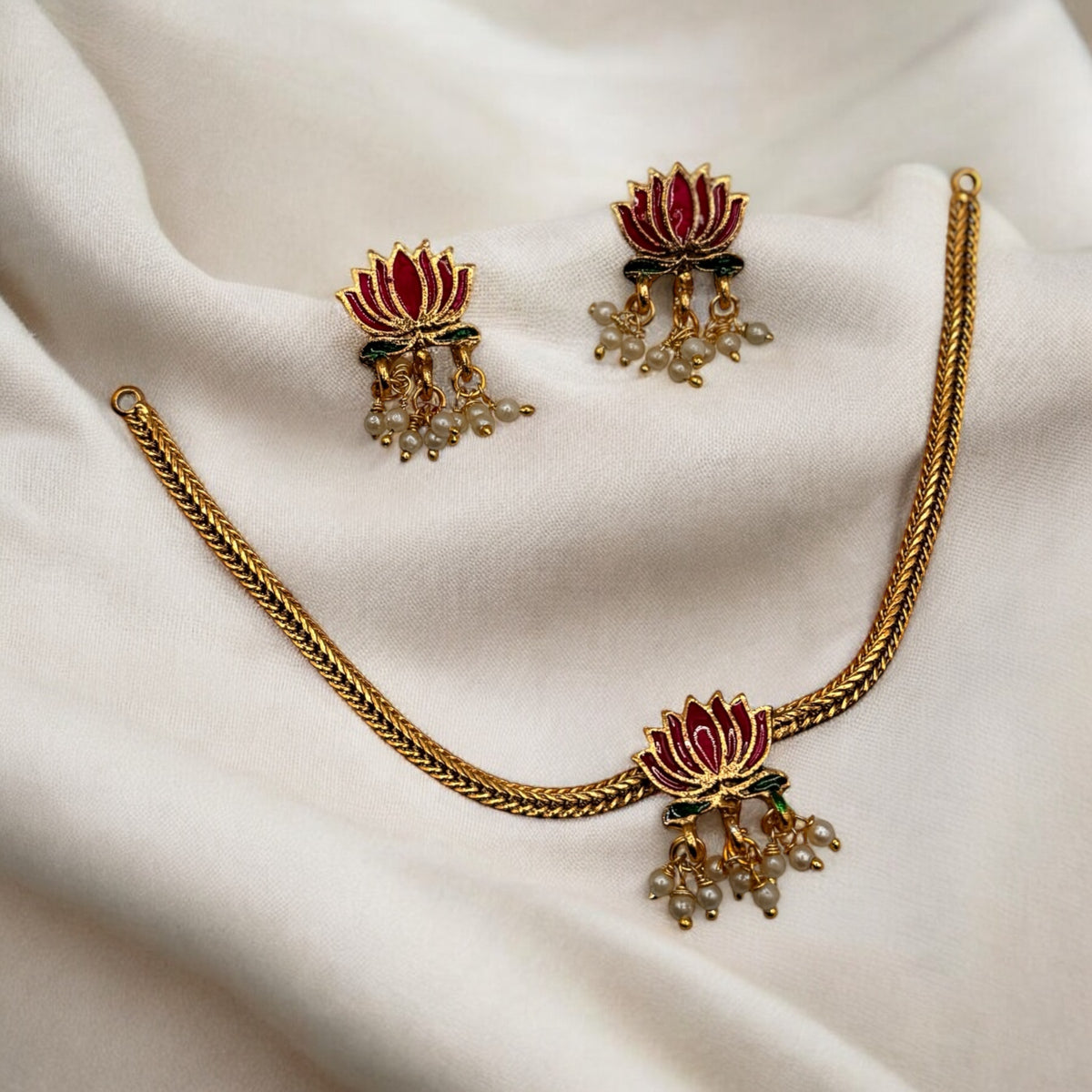 Lotus Necklace