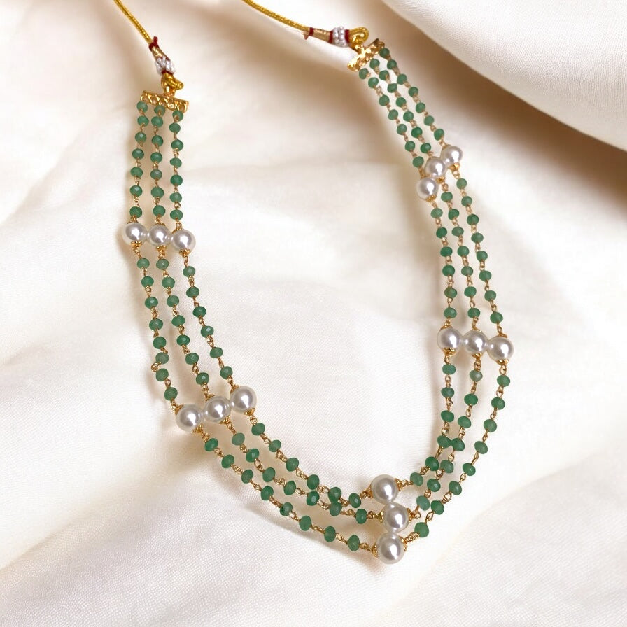 Layered Pearl Necklace