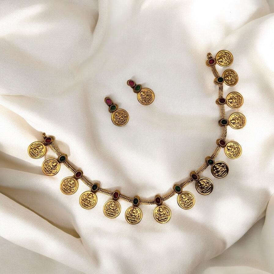 Gold Coin Necklace