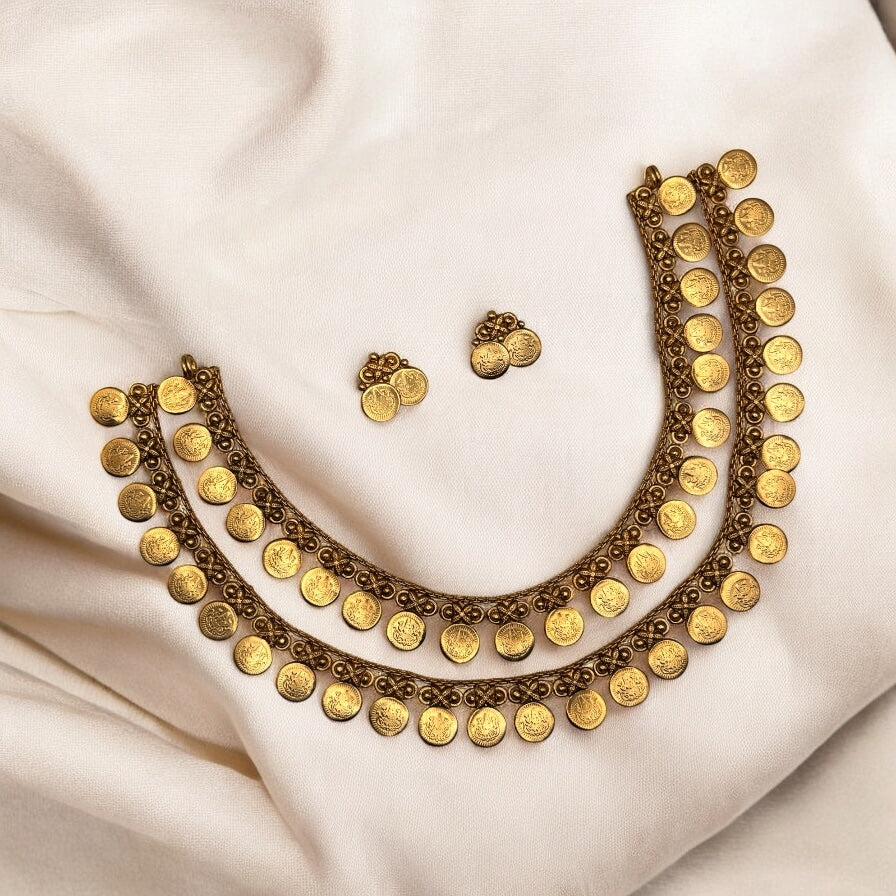 Layered Coin Necklace