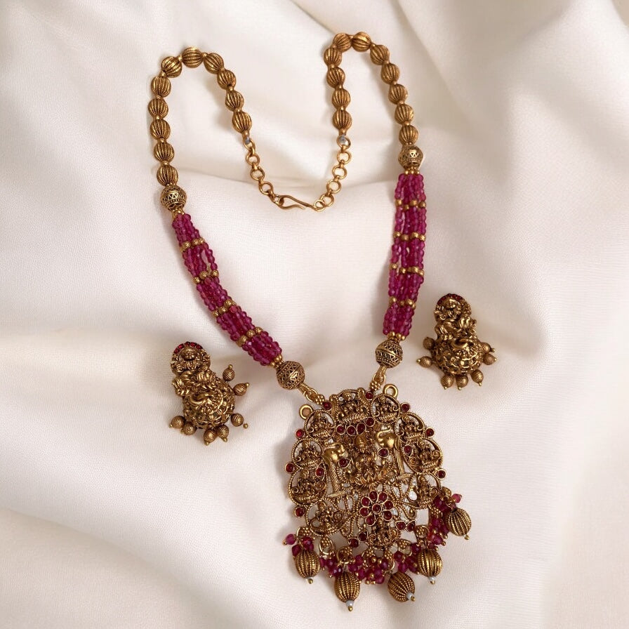 Flower Beaded Haram