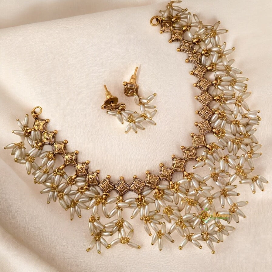 Rice Pearl Necklace