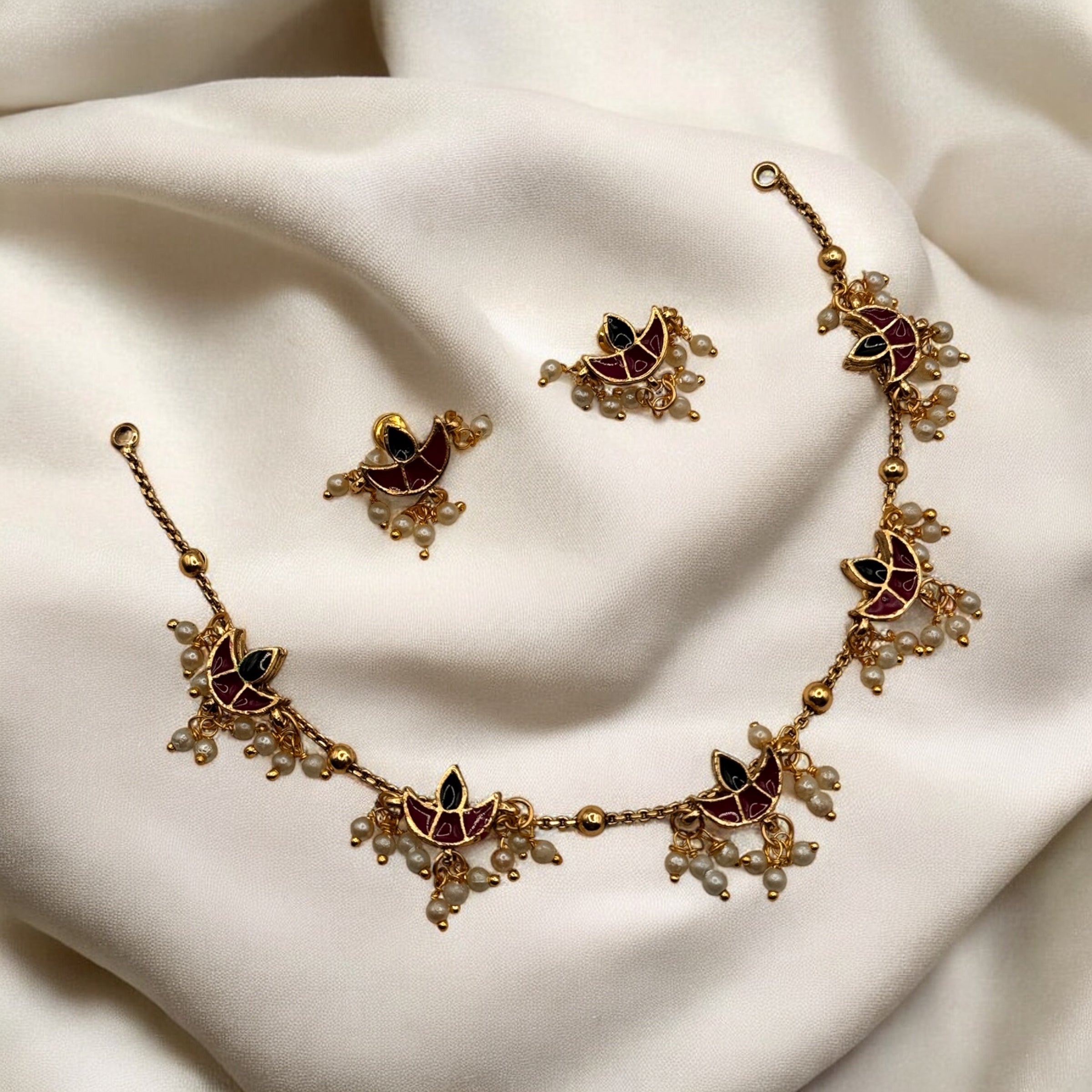 Diya Necklace