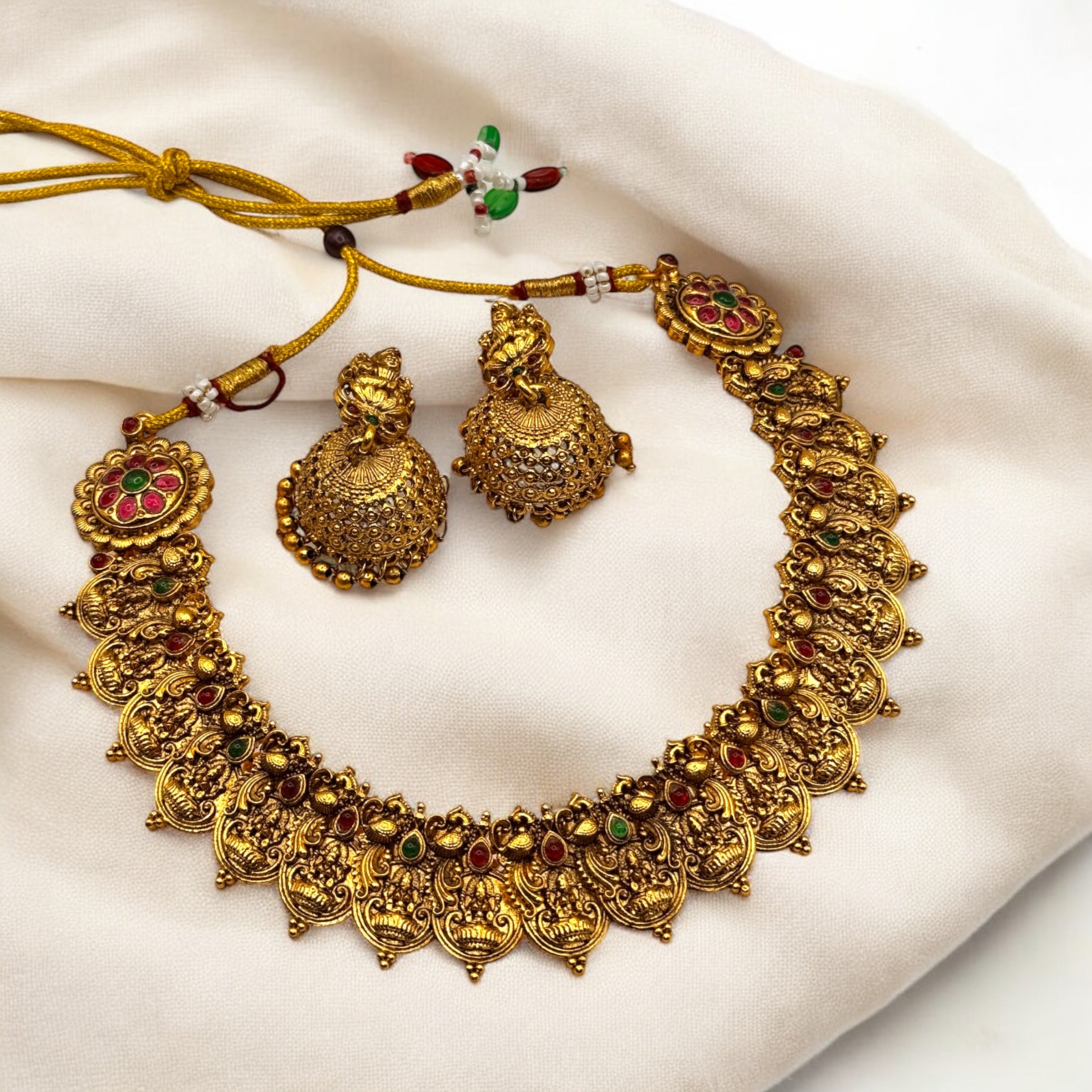 Lakshmi Coin Necklace
