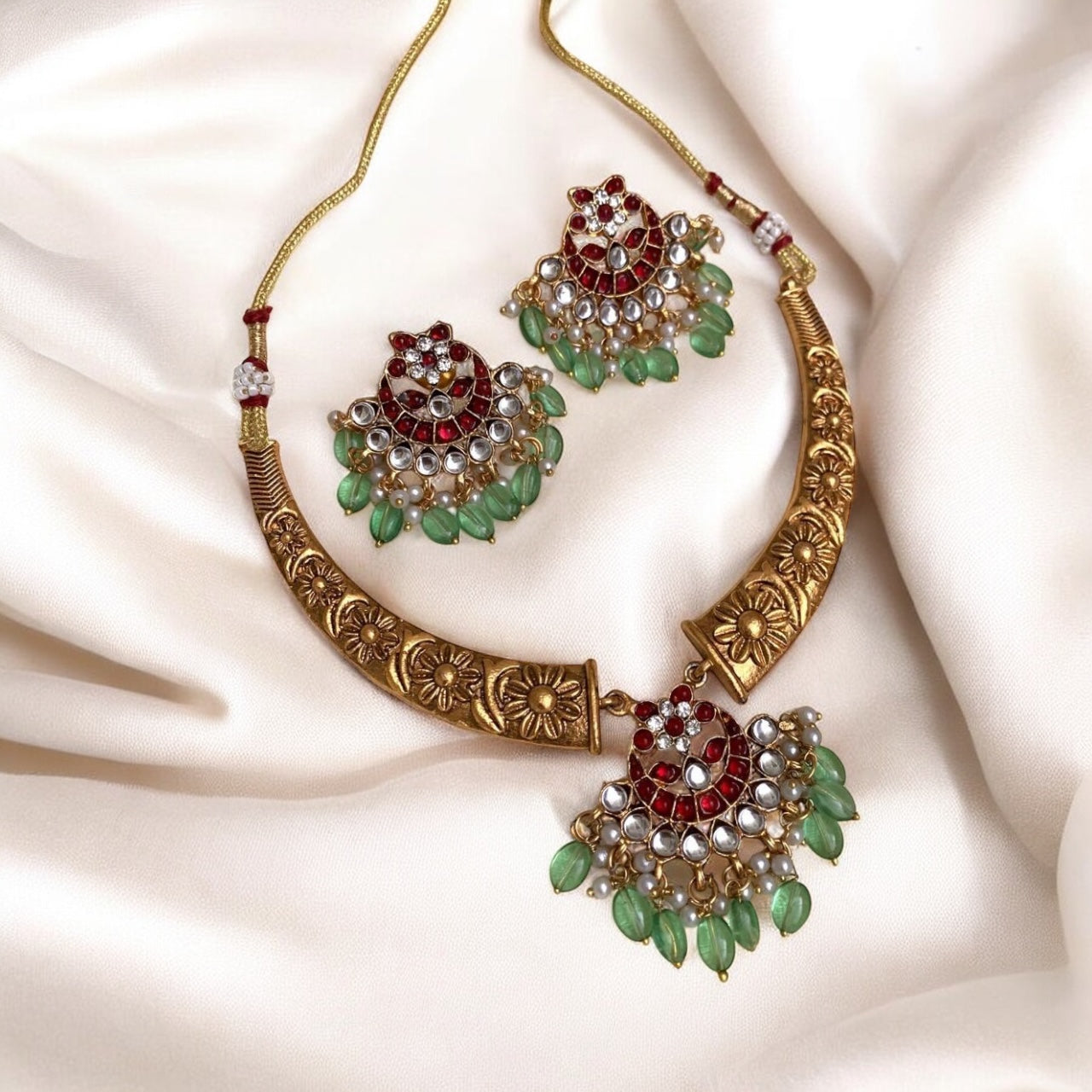 Mughal Petal Necklace