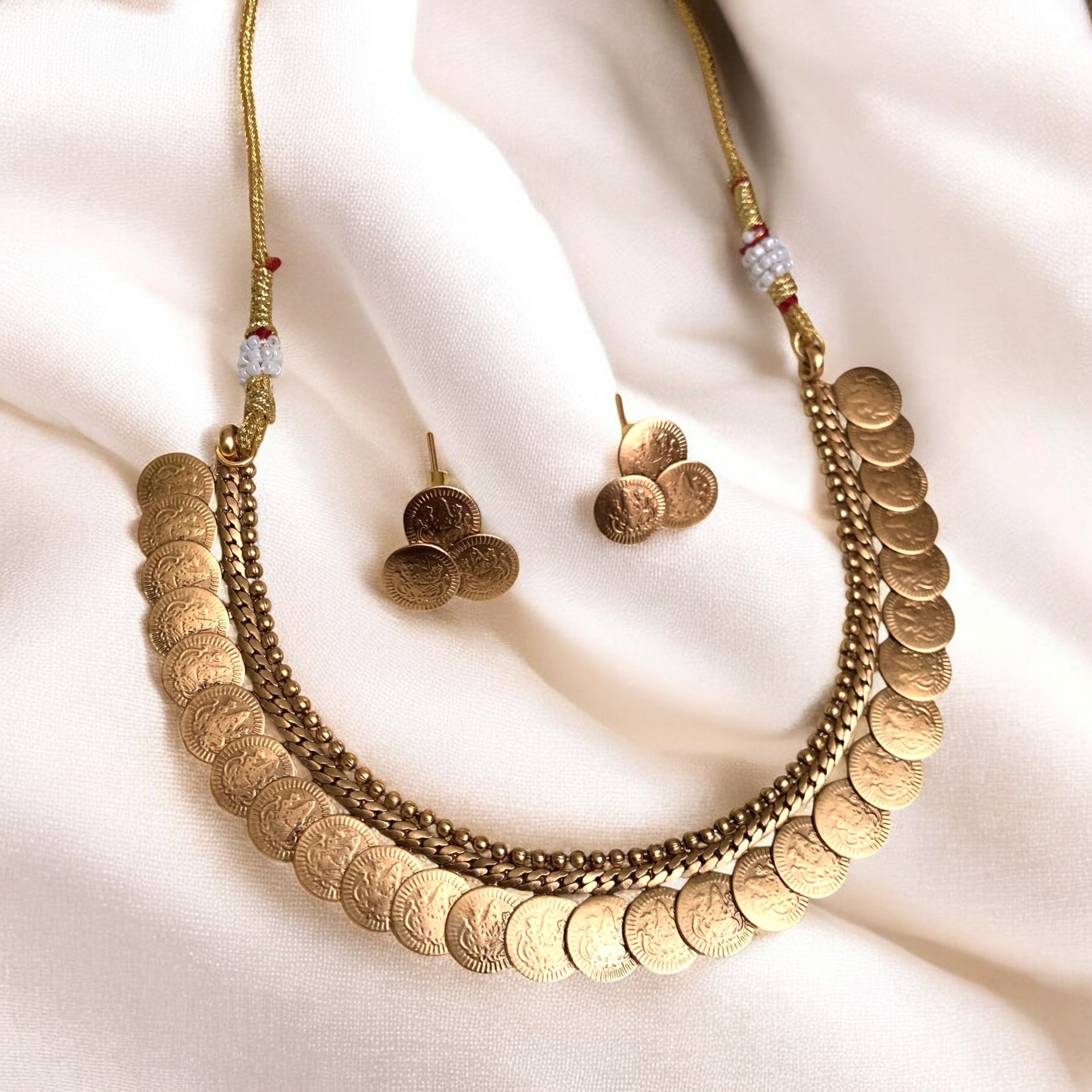 Lakshmi Coin Necklace