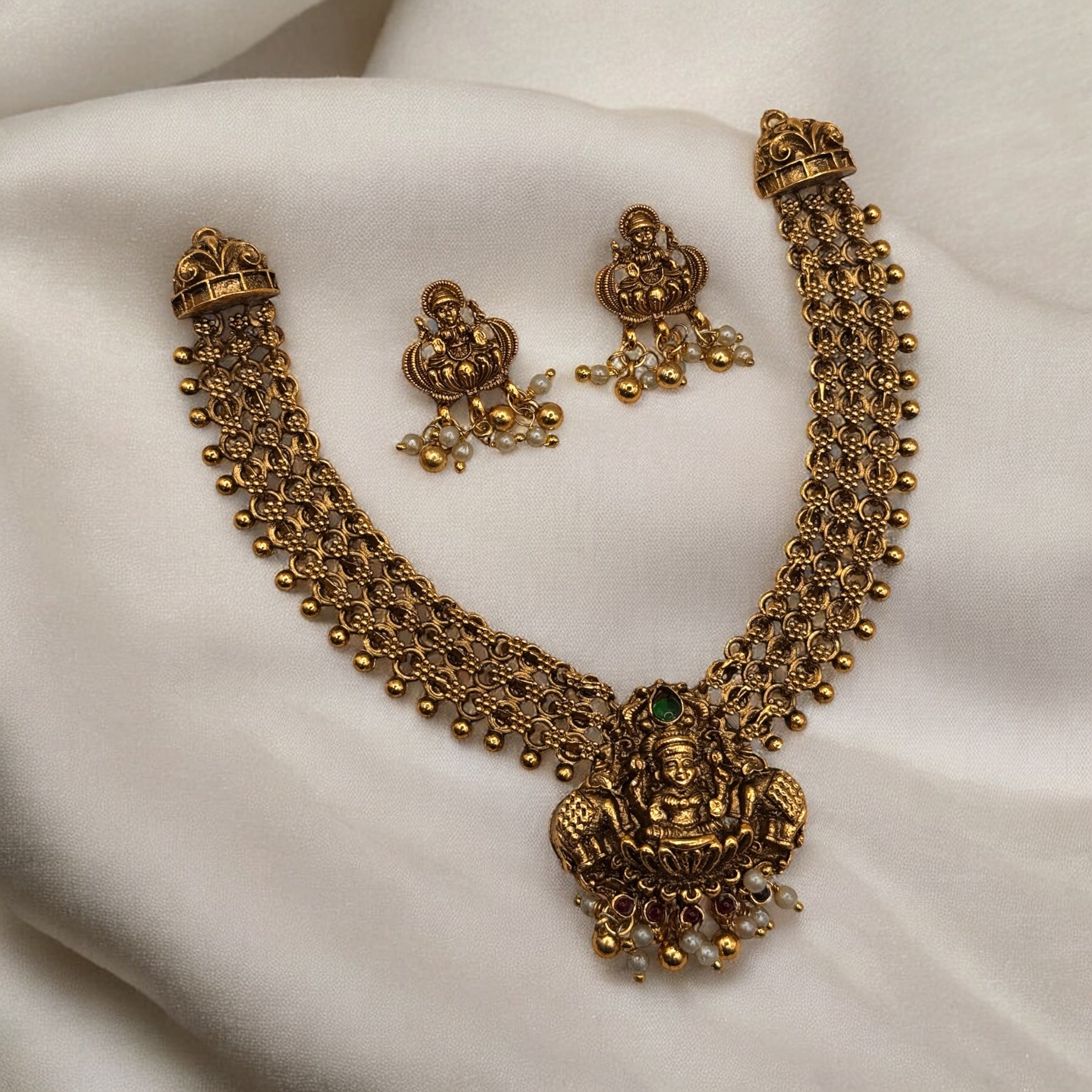 Laxmi Layered Chain Necklace