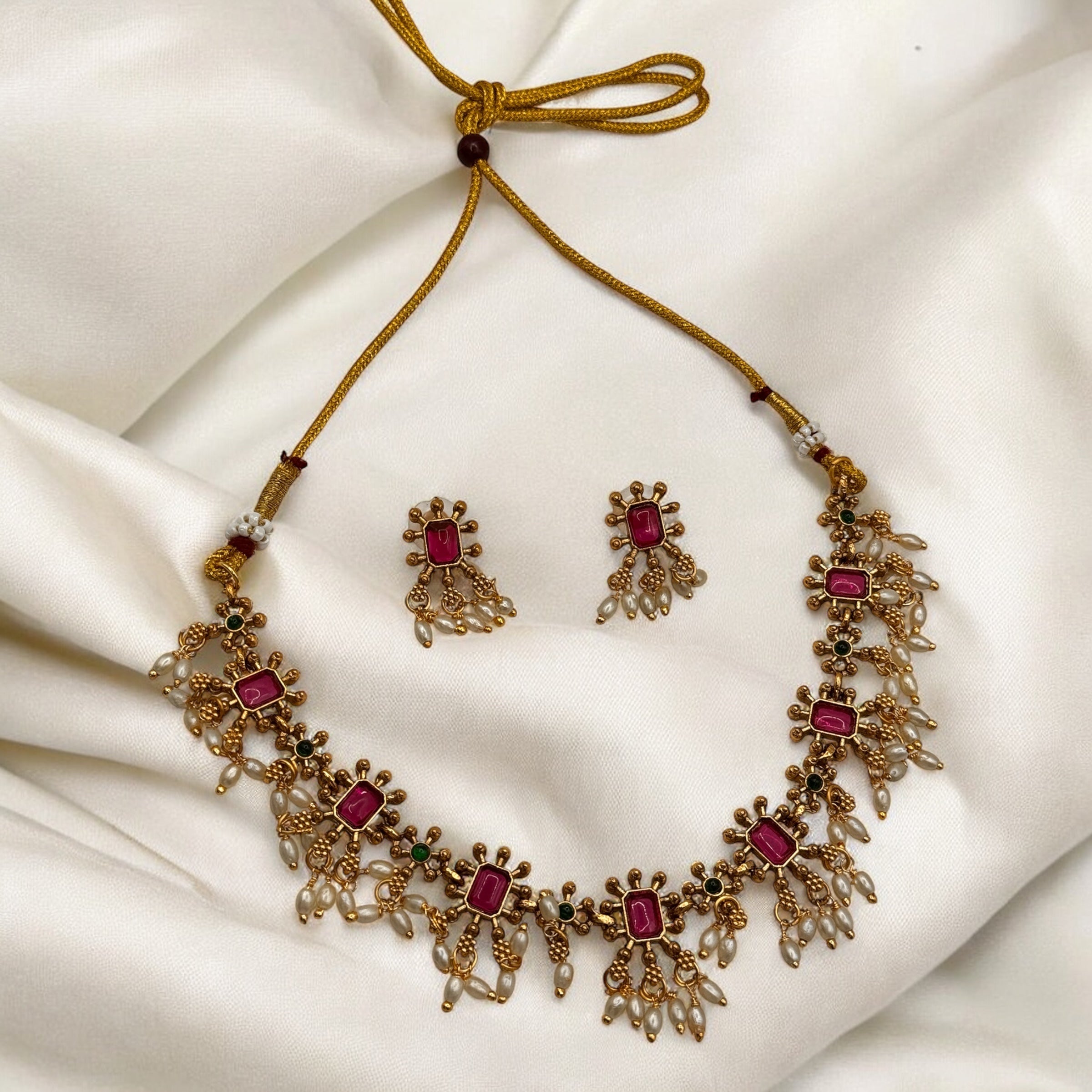 Kumudini Charm Necklace