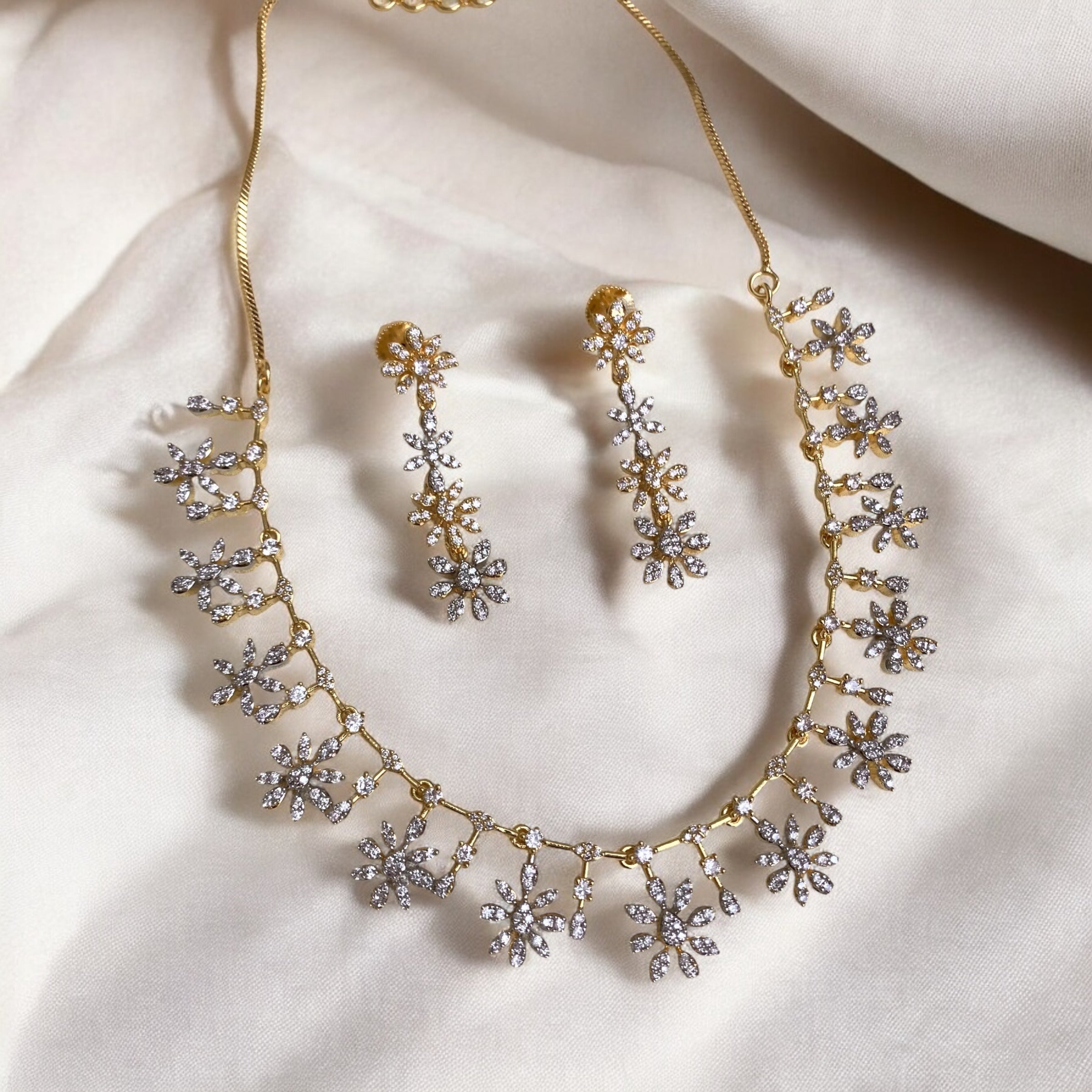 AD Flower Necklace