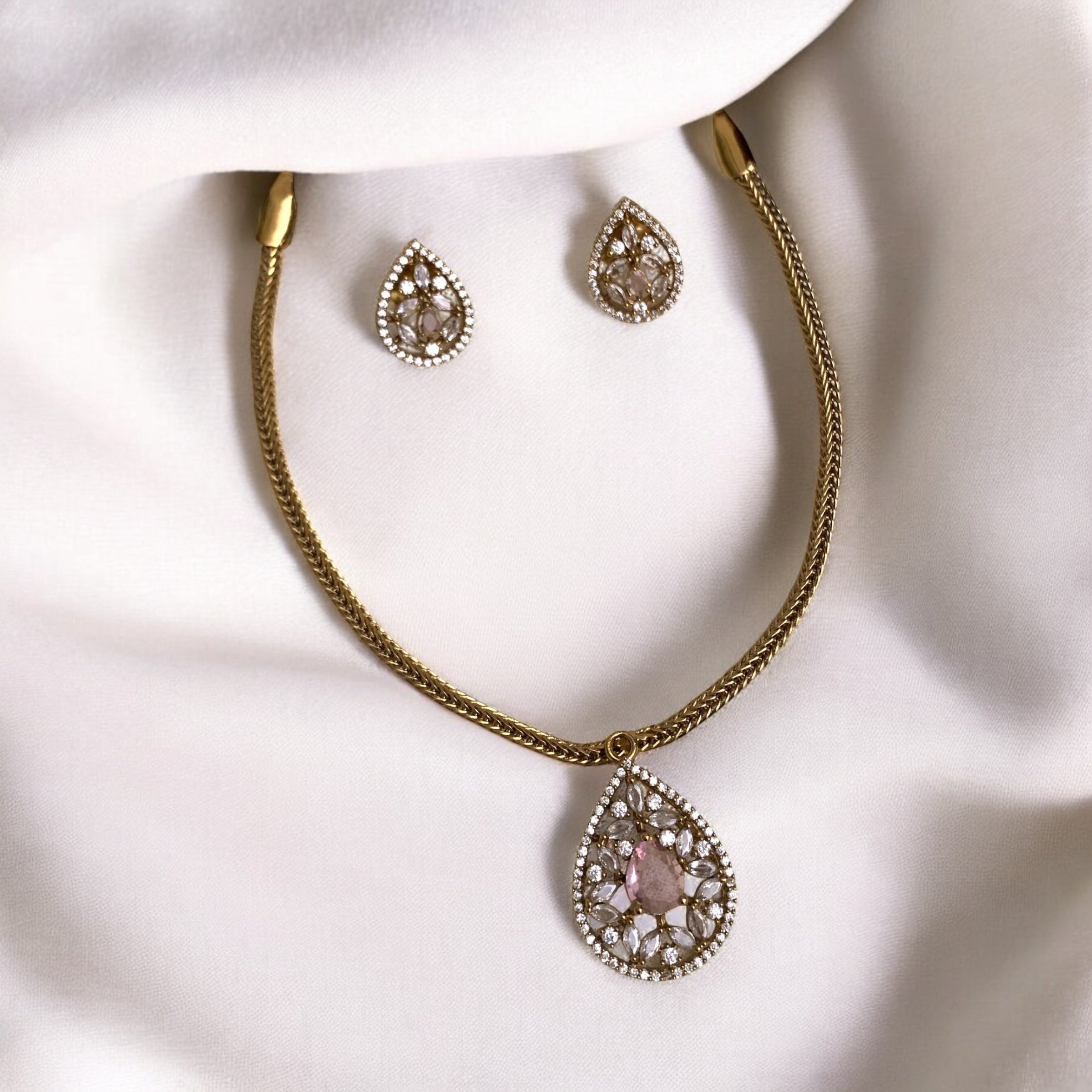 AD Stud Necklace