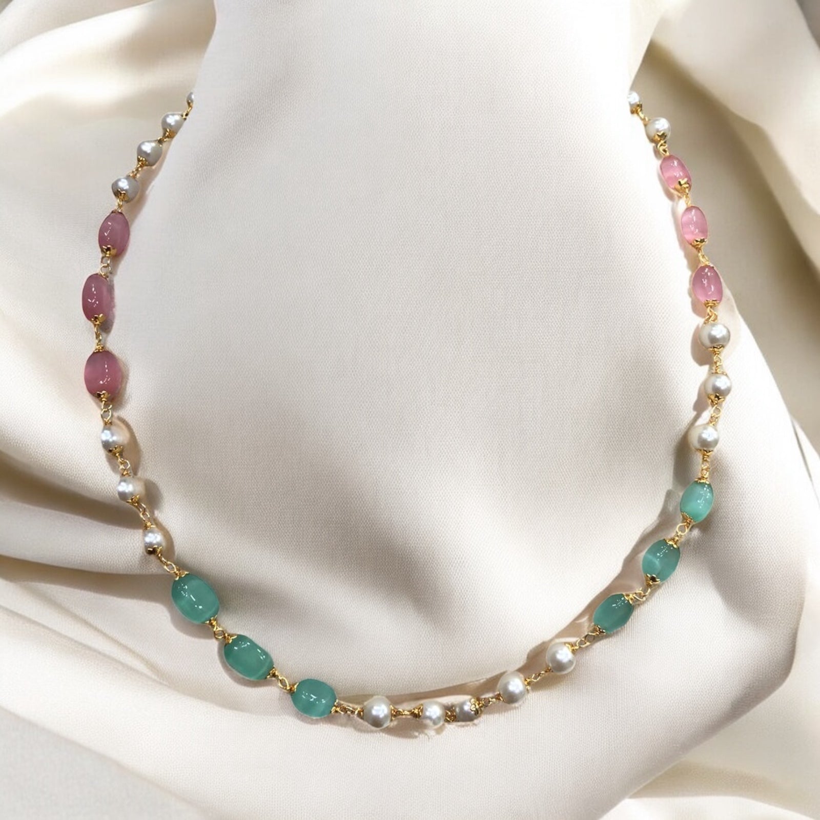 Pastel Beads Necklace