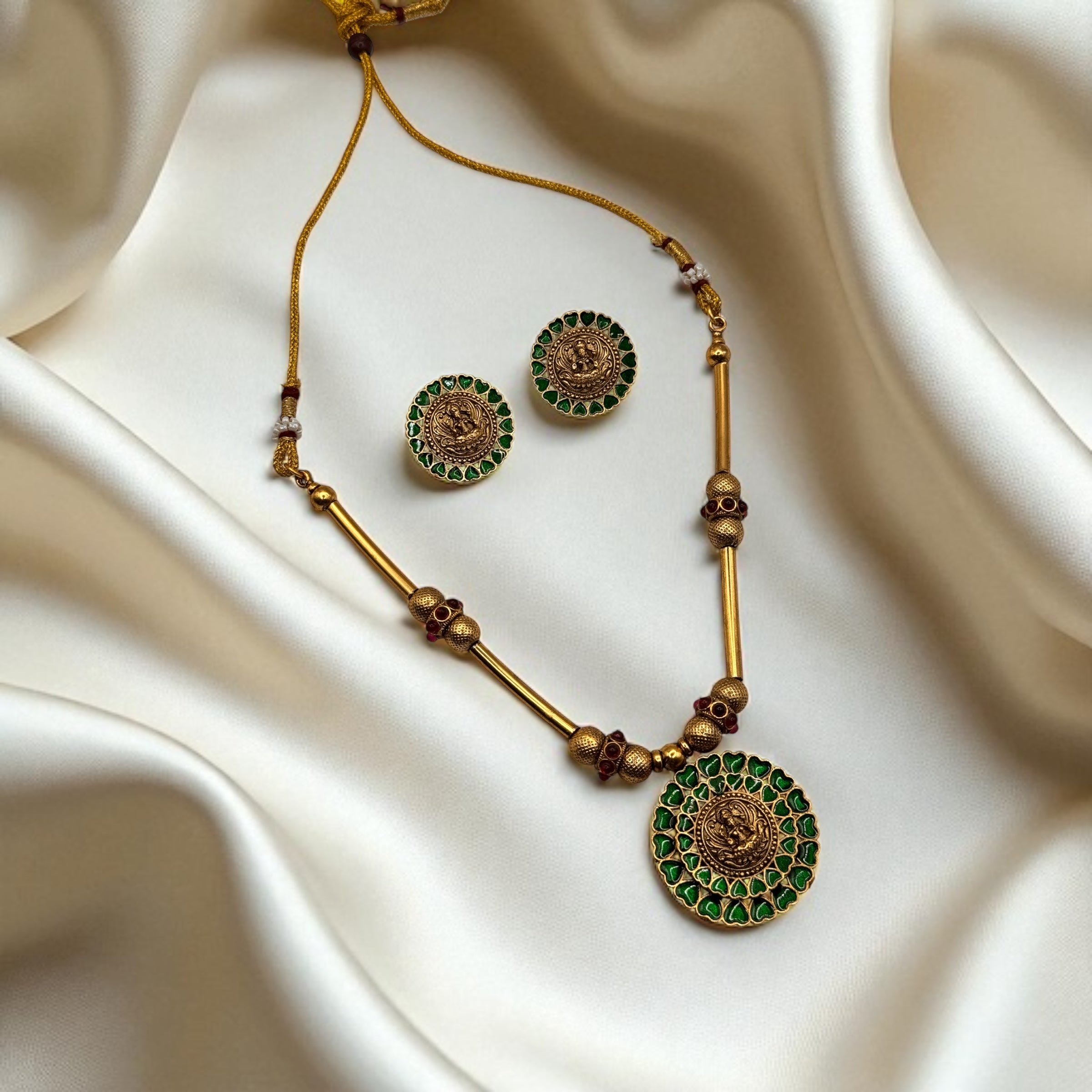 Lakshmi Heart Necklace