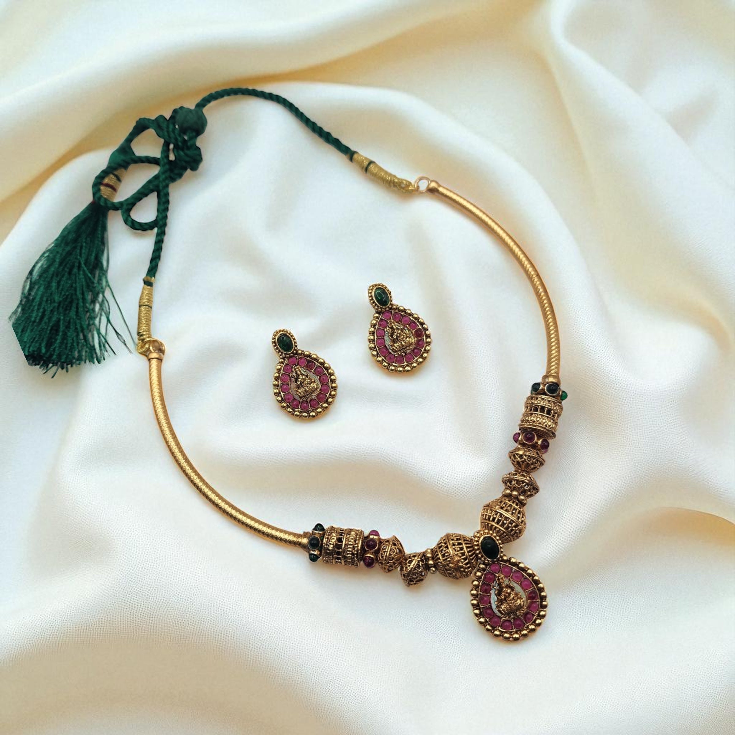 Lakshmi Locket Necklace
