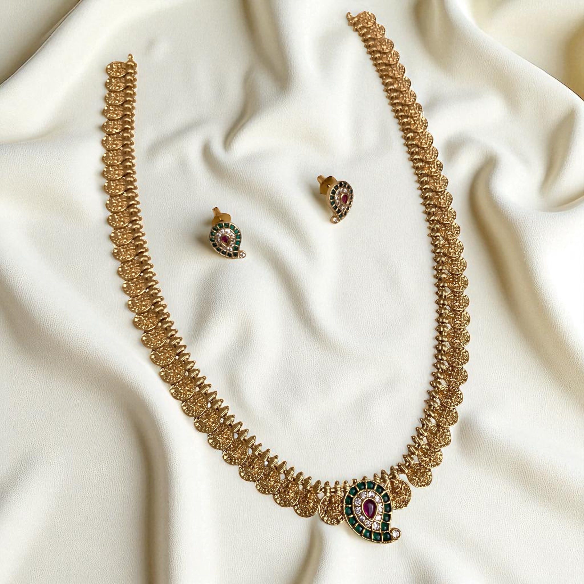 Kemp Coined Long Necklace