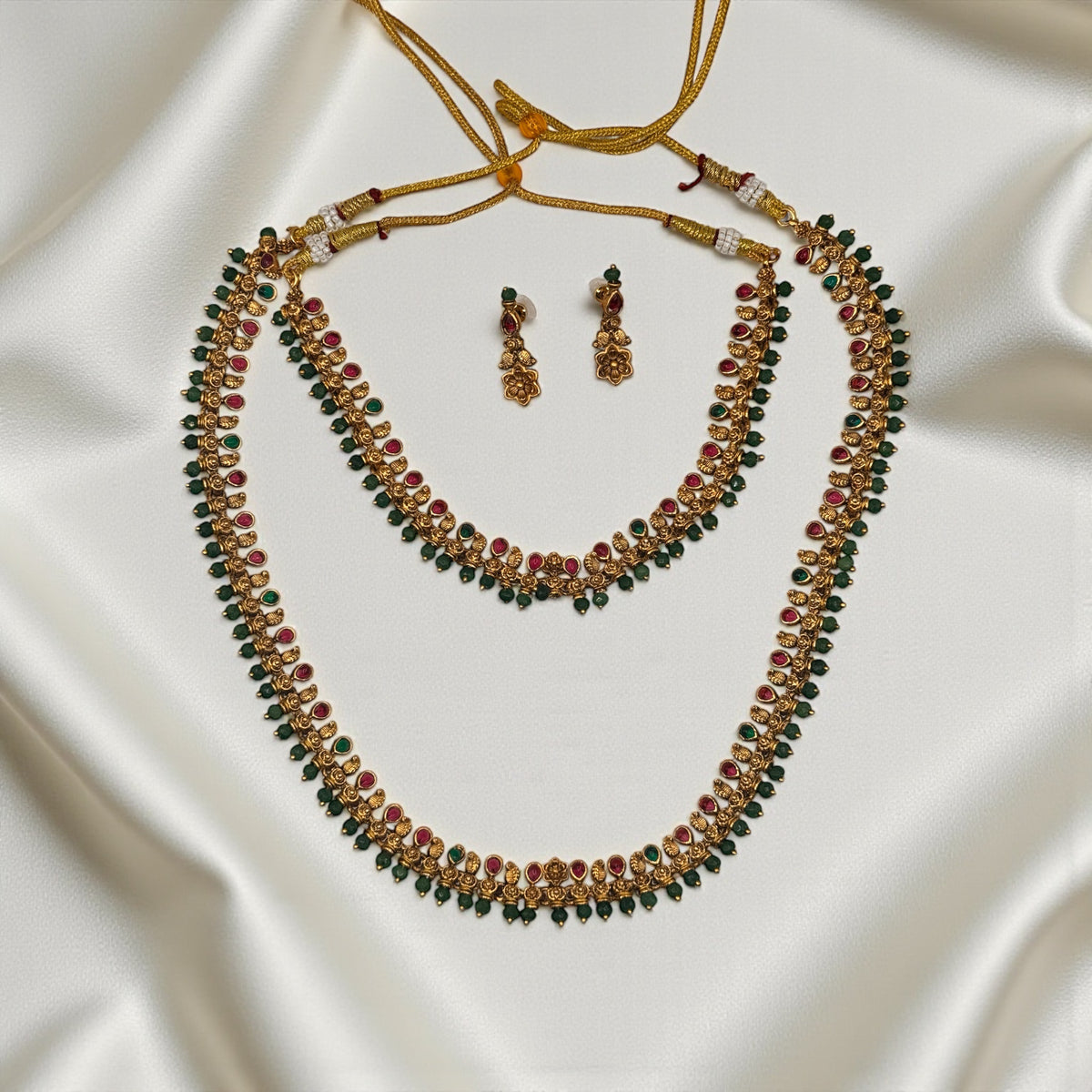 Pushpa Mala Combo Set