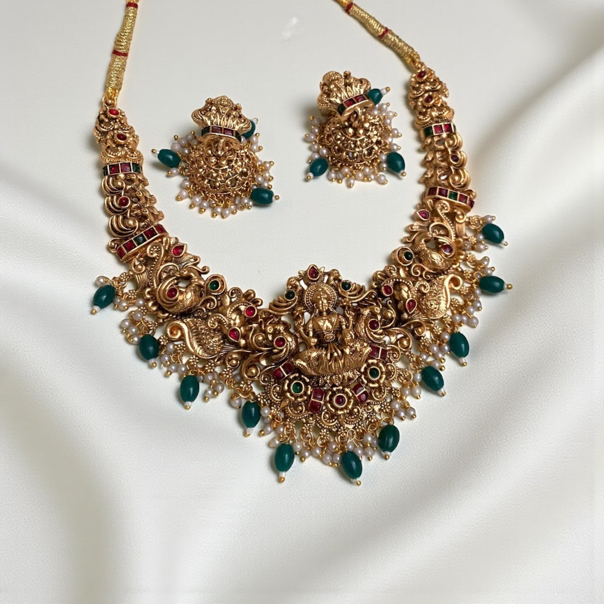 Royal Mayuri Temple Necklace