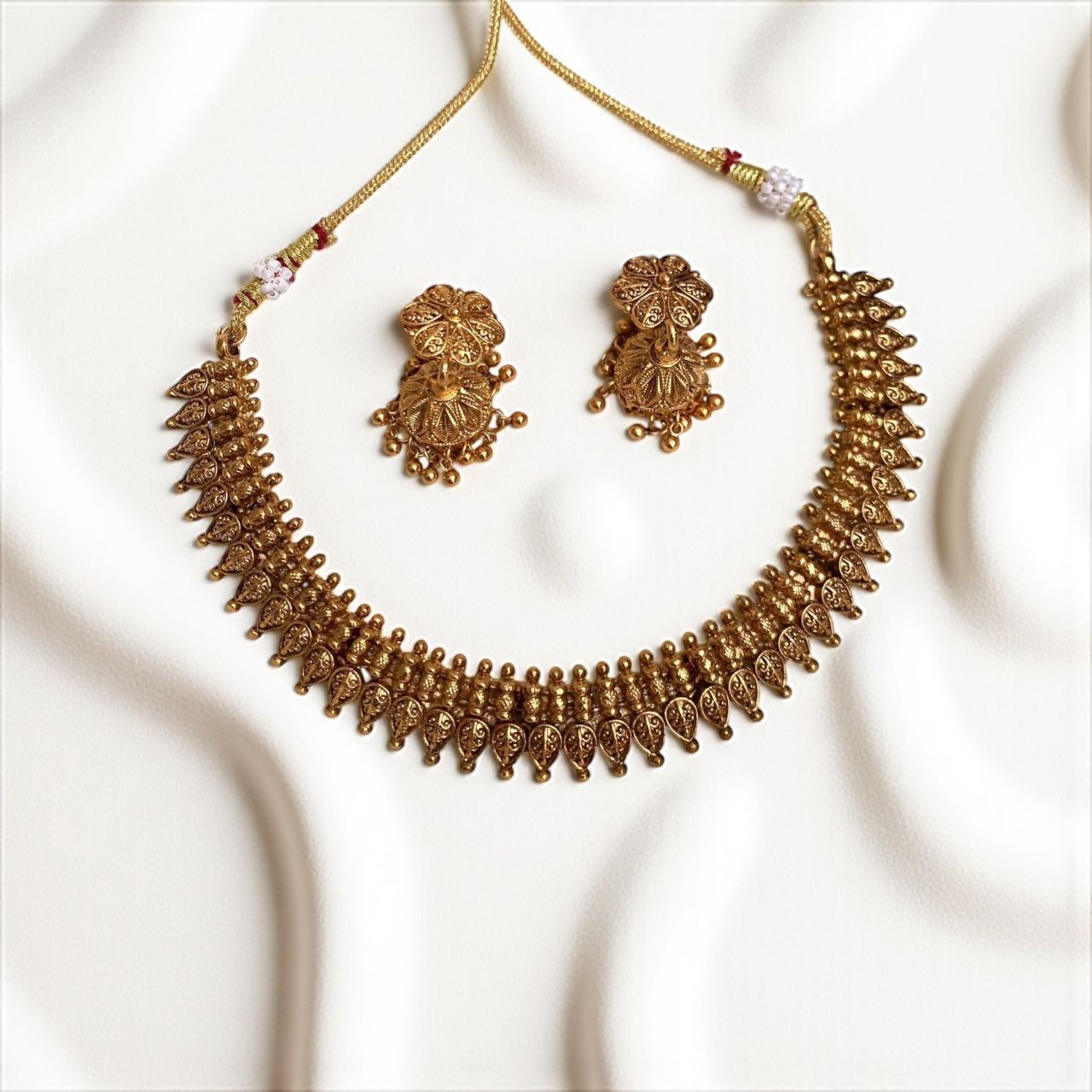Golden Leaf Necklace